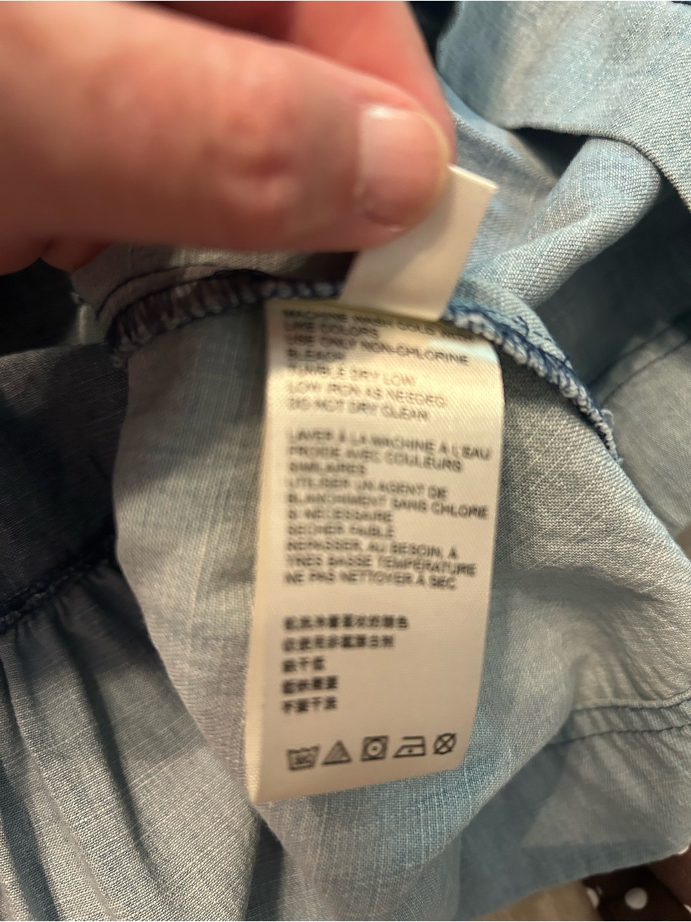 Free People Denim Patchwork Dress - Picture 7 of 8